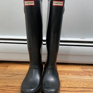 Hunter Rain Boots (tall and glossy finish)